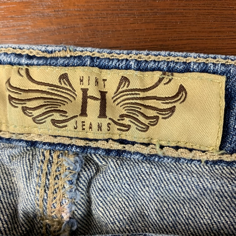 Hint Denim Jean Shorts - Picture 4 of 6